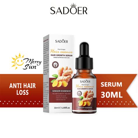 Rorec Sadoer Ginger Plant Hair Growth Serum Nutrition Hair Care Hair