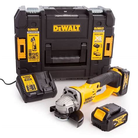 Li Ion Angle Grinder V Dewalt Dcg M Gb Sakr Building Materials