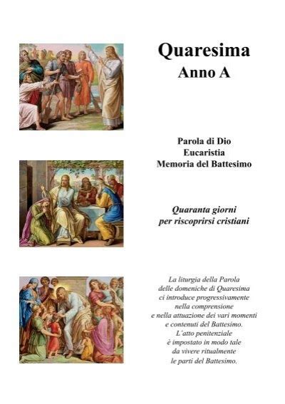 Sussidio Liturgico Per La Quaresima Diocesi Di Brescia