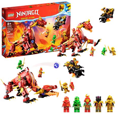 Lego Ninjago Lawowy Smok Zmieniaj Cy Si W Fal Ognia Katalog W