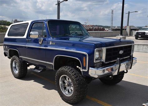 lifted 1977 Chevrolet Blazer Cheyenne offroad for sale