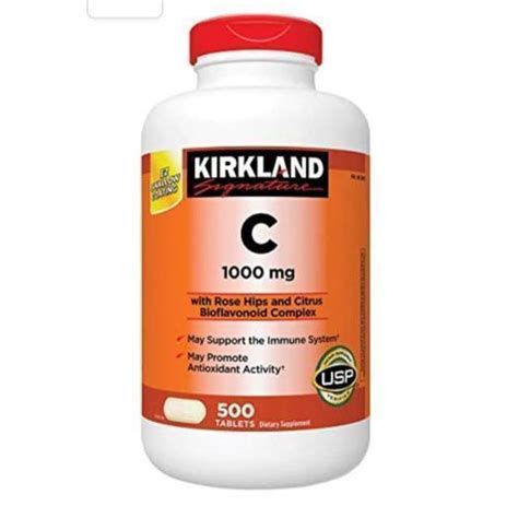 Kirkland Signature Vitamin C 1000mg - 500 Tablets – Main Market Online