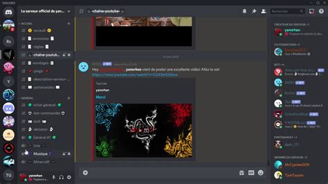 Présentation De Mon Serveur Discord Youtube