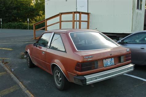 Old Parked Cars 1983 Ford Escort