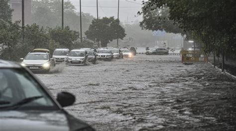 Weather Update Orange Alert In Delhi As Monsoon Hits North India