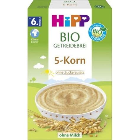 HiPP Crema Ai 5 Cereali Bio 200 G Piccantino Shop Online Italia