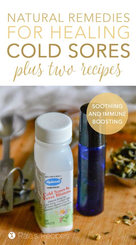 Natural Remedies For Healing Cold Sores Plus Two Recipes