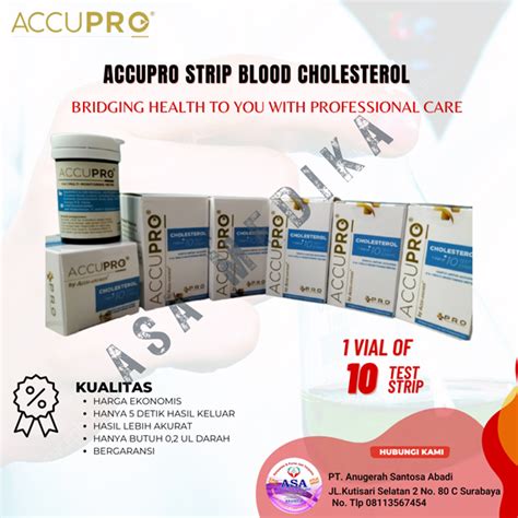 Jual STRIP KOLESTEROL ACCU PRO Oleh PT Anugerah Santosa Abadi