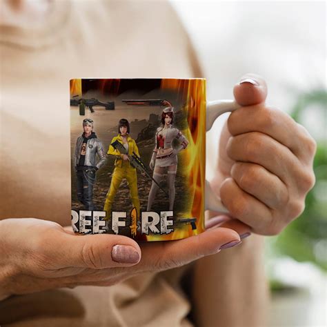 Caneca Free Fire Loja Brindeco Elo Produtos Especiais