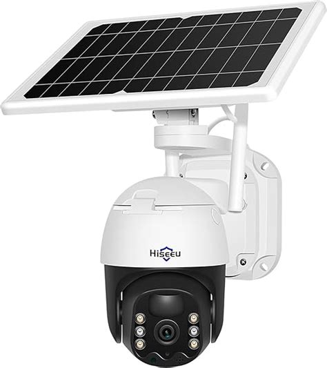 Amazon Hiseeu Compatible Wireless Security System 2K Solar