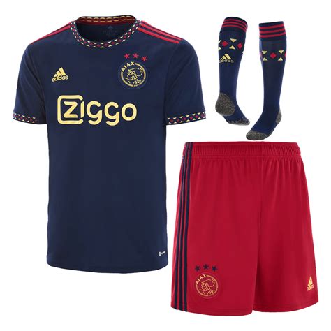 Conjunto Completo Ajax Segunda Equipaci N Visitante Hombre