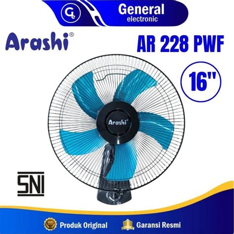 Kipas Angin Dinding Arashi Xflow Ar Pwf Wall Fan Ar Inch