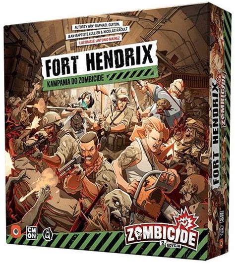 Zombicide 2 Edycja Fort Hendrix Planszostrefa Pl