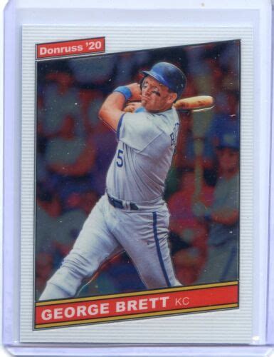 Donruss Optic Retro No George Brett Kansas City Royals