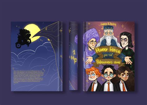Artstation Harry Potter Book Cover