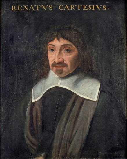 Portrait Of The Philosopher Ren Descartes Th Century