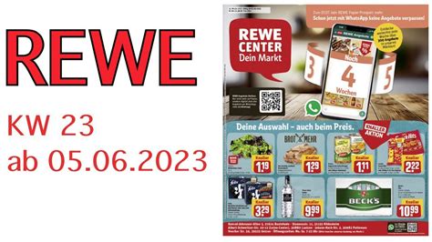 Rewe Prospekt Angebote Auktionen Rabatte Discounter Kw Ab