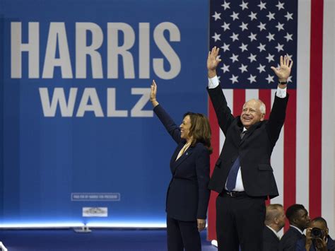 Harris Introduces Her Running Mate Coach Walz At An Energetic Philly Rally Wgcu Pbs And Npr