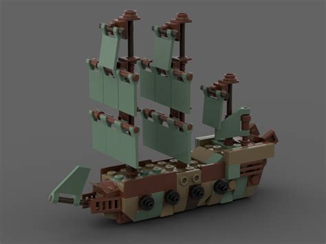 Lego Moc The Flying Dutchman By Hangarbay24 Rebrickable Build With Lego