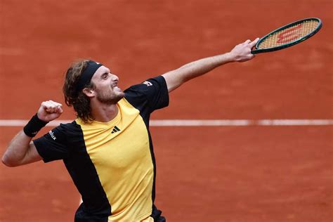 Stefanos Tsitsipas Survives Matteo Arnaldi Scare To Reach French Open