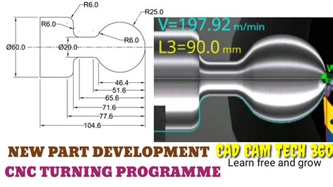 Turning Program Of Cnc Explanation