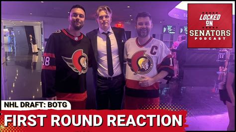 Immediate 2024 NHL Draft Reaction After The 1st Round Ottawa Senators