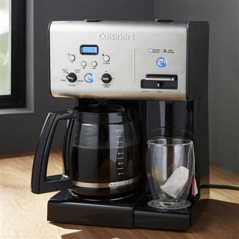 Cuisinart Coffee Plus Cup Programmable Coffeemaker Plus Hot Water System Coffee Maker