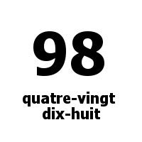 quatre-vingt-dix-huit - définition - C'est quoi