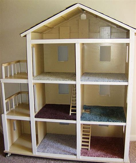 Build It Sew It Love It Diy Barbie House Diy Barbie House Diy