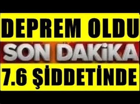 ÇOK ŞİDDETLİ DEPREM OLDU AÇIKLAMALAR ARD ARDA GELDİ İSTANBUL İZMİR