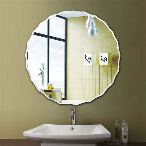 wash basin mirror design  elevate  bathroom accent mirror