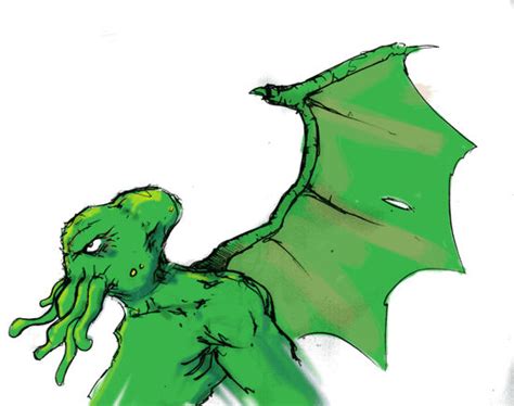 Cthulhu Doodle By Idrawzombies On Deviantart