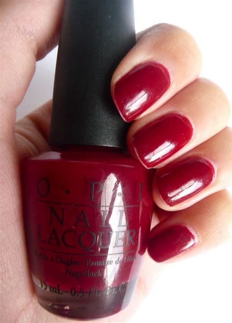 Pretty Holiday Color Malaga Wine By OPI Nail Polish Hair And