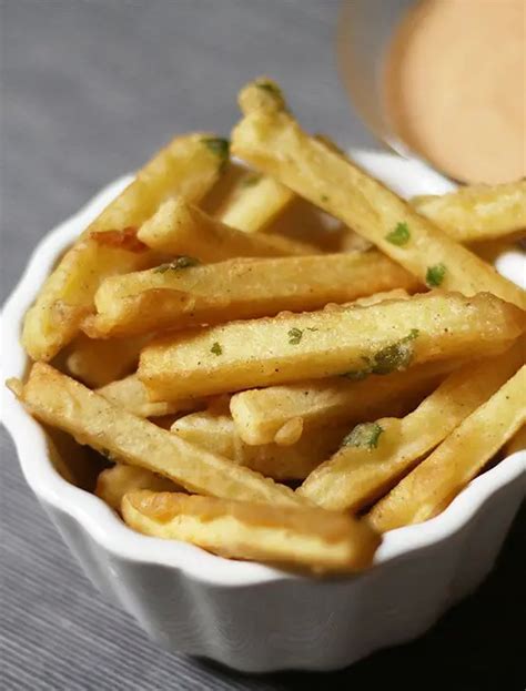 Crispy French Fries - Easy Starter Recipe - The Indian Claypot 