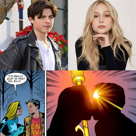 Brady Noon And Alyvia Alyn Lind As Billy Batson And Courtney Whitmore R