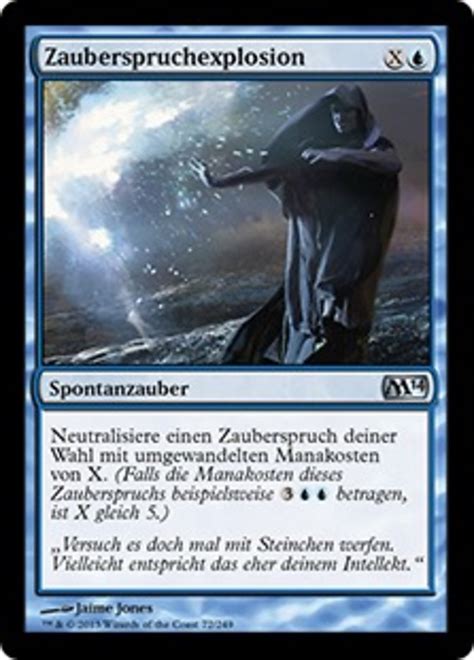 Zauberspruchexplosion Spell Blast · Magic 2014 M14 72 · Scryfall