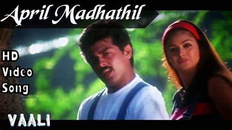 April Maathathil Vaali Hd Video Song Hd Audio Ajith Kumar Simran