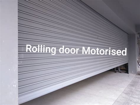 Rolling Door Purwokerto Rolling Door Motorized Pintu Otomatis