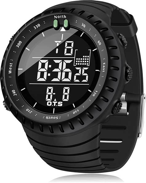 Palada Men S Digital Sports Watch Waterproof Tactical Watch With Led Backlight Watch For Men