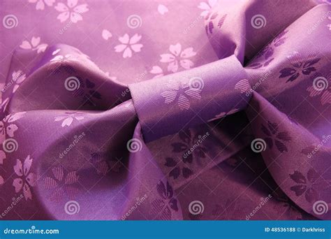 Kimono obi stock photo. Image of blossom, traditional - 48536188