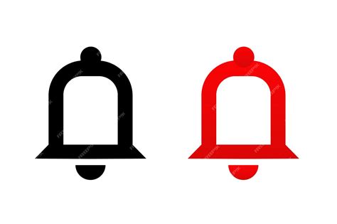 Icono De Campana De Youtube Notificación Plantilla De Diseño Rojo Icono