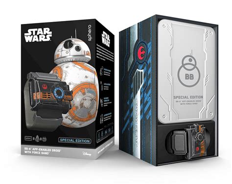 Sphero Star Wars Bb 8 App Controlled Droid And Force Band Bundle