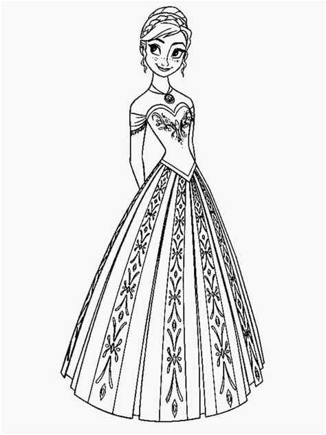 35 Free Frozen Coloring Pages Printable