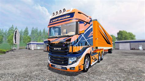 Scania R Toprun For Farming Simulator