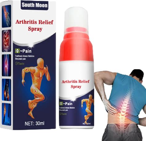 South Moon Lumbar Spine Cold Gel Spray Lumbar Pain Relief Herbal Spray