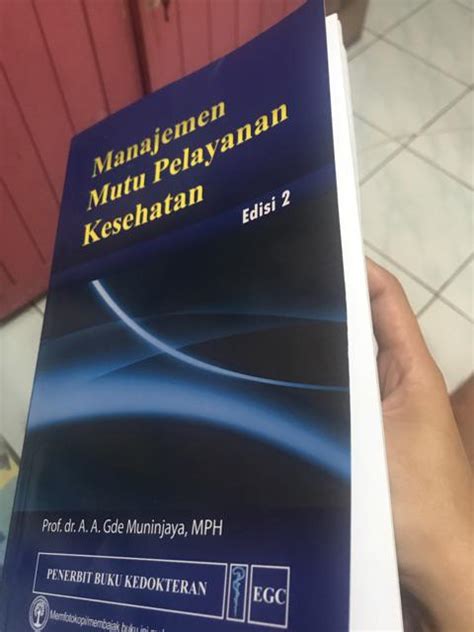 Manajemen Mutu Pelayanan Kesehatan Edisi 2 Shopee Indonesia