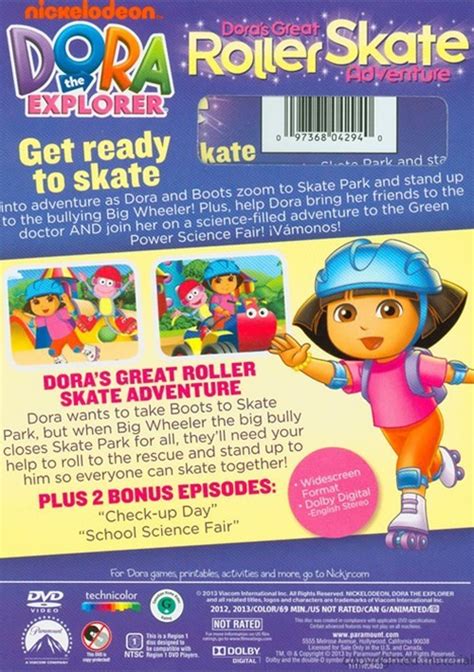 Dora The Explorer: Dora's Great Roller Skate Adventure (DVD) | DVD Empire