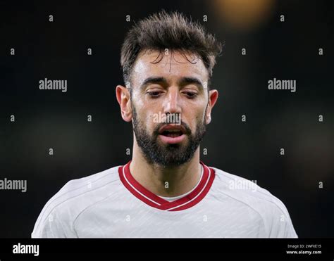 Bruno Fernandes Of Manchester United During The Premier League Match