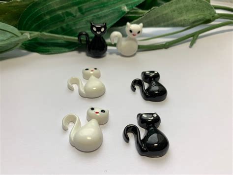 Set Of 6 Cat Magnets Cat Magnets Fridge Magnets Locker Etsy Uk