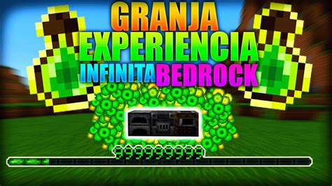 GRANJA De EXPERIENCIA INFINITA MUY FACIL Para MINECRAFT BEDROCK